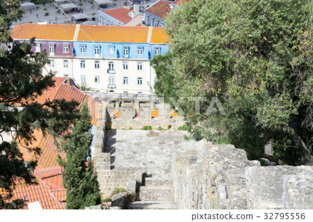 Lisbon from Saint Lawrence tower  32795556