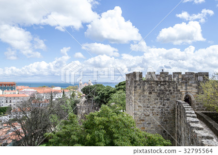 Lisbon from Saint Lawrence tower  32795564