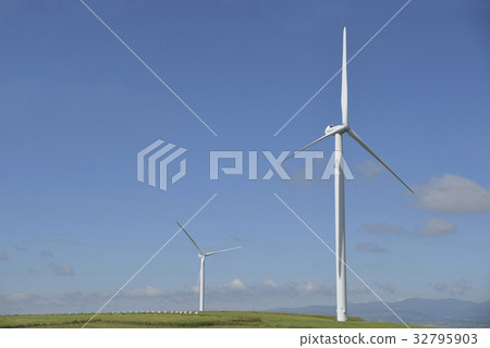 法國風力發電景觀 法國風力發電景觀 32795903