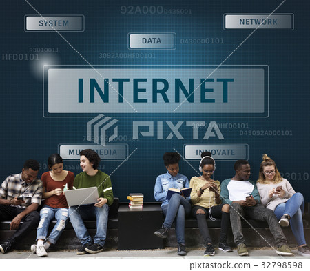 People connected to global communication online community People connected to global communication online community 32798598