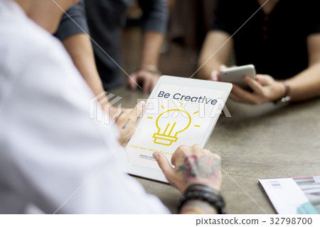 Creative Thinking Inspiration Imagination Concept 32798700