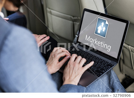 Businesswoman plan and analysis market growth Businesswoman plan and analysis market growth 32798906