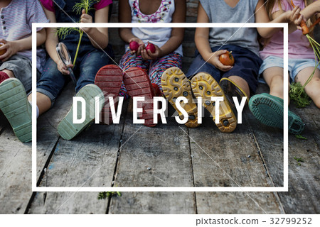 Diverse Group of Children Friendship Togetherness Diverse Group of Children Friendship Togetherness 32799252