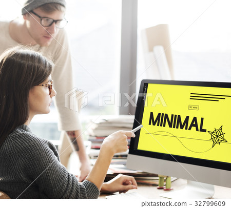 Minimal Minimum Icon Symbol Yellow Minimal Minimum Icon Symbol Yellow 32799609