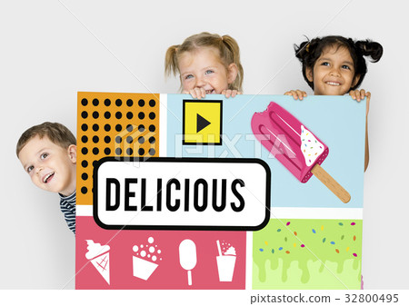 Sweet Delicious Yummy Tasty Food Dessert Snack Word Graphic Sweet Delicious Yummy Tasty Food Dessert Snack Word Graphic 32800495