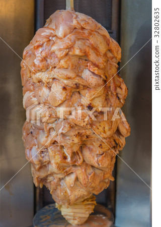 Kebab bbq cooking for fast food in market Kebab bbq cooking for fast food in market 32802635