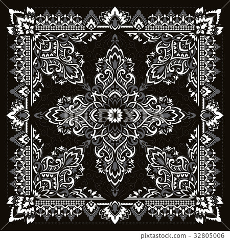 Paisley Bandana print 32805006