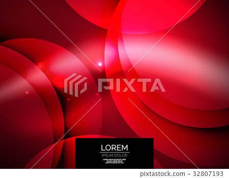 Shiny glowing glass circles, modern futuristic Shiny glowing glass circles, modern futuristic 32807193