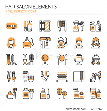 Hair Salon Elements 32807629