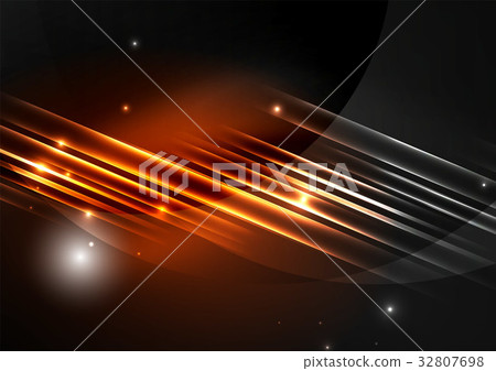 Glowing futuristic lines Glowing futuristic lines 32807698