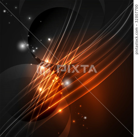 Glowing futuristic lines 32807700