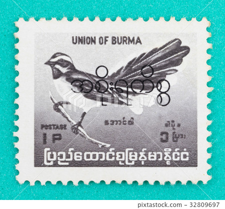 Postage stamps had been printed in Union of Burma 32809697
