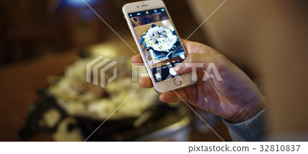 Male smartphone photography that tastes Genghis Khan 32810837