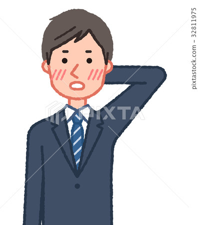 Suit blush man - Stock Illustration [32811975] - PIXTA