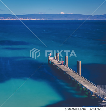 Freycinet Pier by Coles Bay in Tasmania 32812649