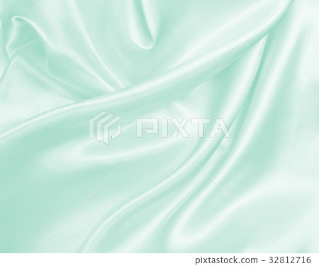 Smooth elegant green silk or satin cloth texture 32812716
