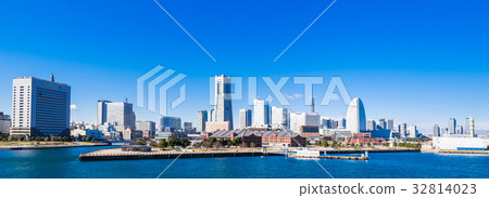 Yokohama Bay Area Panorama 32814023