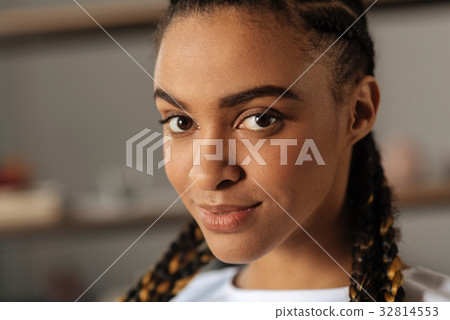 Close up photo of international girl that looking Close up photo of international girl that looking 32814553