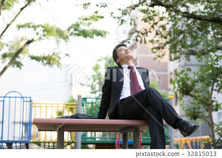 Businessman negative image Businessman negative image 32815013