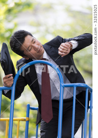 Businessman negative image Businessman negative image 32815025