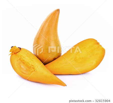Egg fruit on white background 32815904