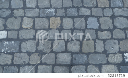 Ancient rock footpath in Europe Ancient rock footpath in Europe 32818719
