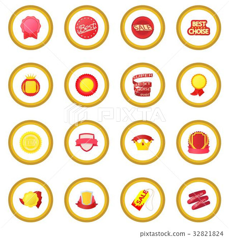 Award icon circle 32821824