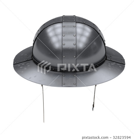 Medieval Knight Kettle Hat Helmet 32823594