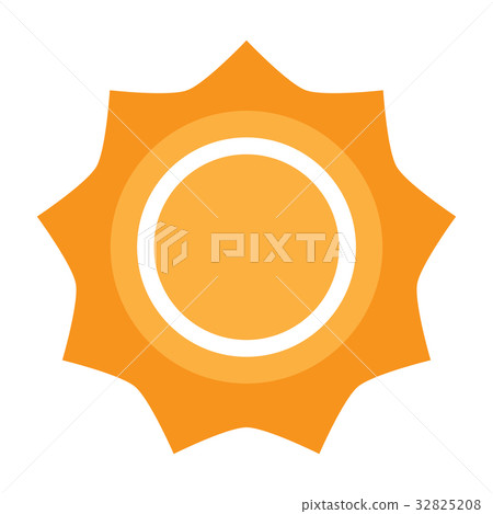 Isolated sun icon 32825208