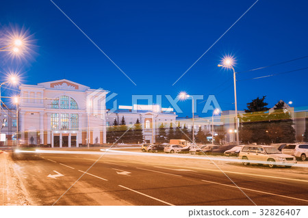 Gomel, Belarus. Railway Station Building At Gomel, Belarus. Railway Station Building At 32826407
