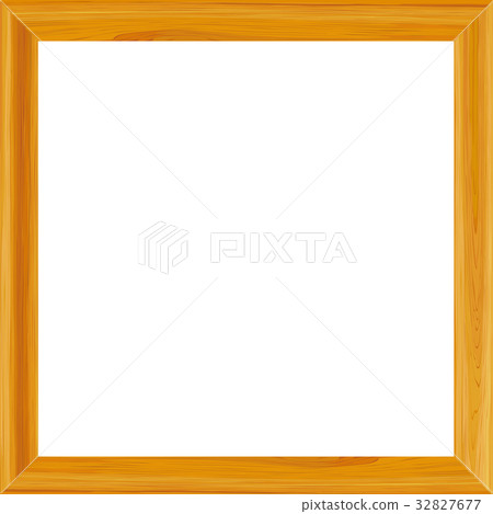 Wooden frame illustration 32827677