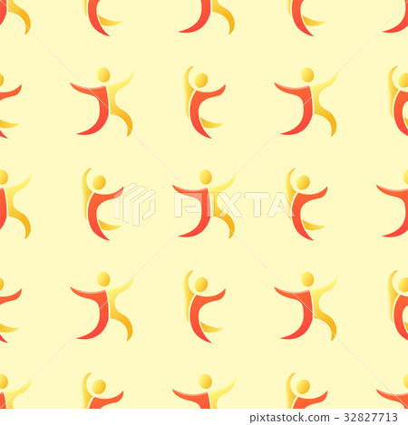 Silhouette abstract people performance character 32827713