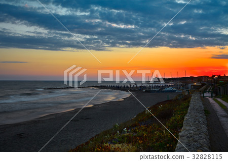 Sunset At Marina Di San Nicola Italy Sunset At Marina Di San Nicola Italy 32828115