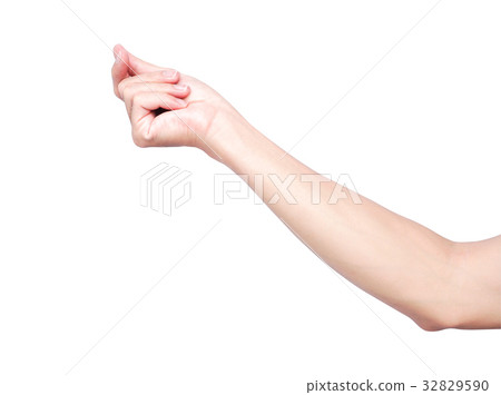 Hand snapping fingers isolate on white Hand snapping fingers isolate on white 32829590