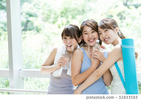 健身健身房形象 32833583