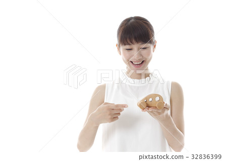 Car model and female image Car model and female image 32836399