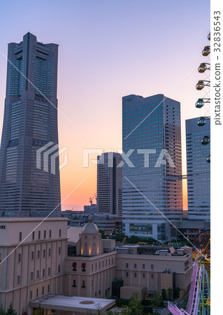 “神奈川縣”橫濱港未來“晚景” “神奈川縣”橫濱港未來“晚景” 32836543