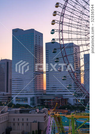 “神奈川縣”橫濱港未來“晚景” “神奈川縣”橫濱港未來“晚景” 32836544