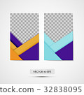 Web banner design template. Transparent background 32838095
