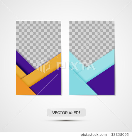 Web banner design template. Transparent background 32838095