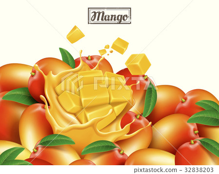 Fresh mango design 32838203