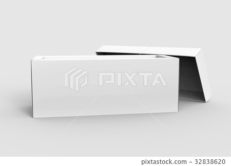 one blank paper white box - Stock Illustration [32838620] - PIXTA