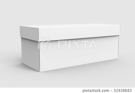 one blank paper white box 32838683