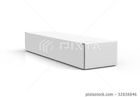 Blank paper box mock up - Stock Illustration [32838846] - PIXTA