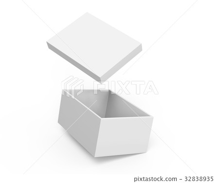 Blank paper box template - Stock Illustration [32838935] - PIXTA