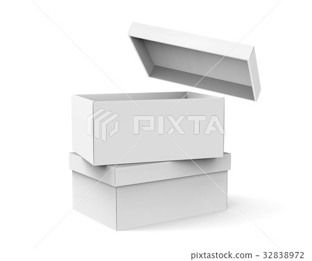 Blank paper box template - Stock Illustration [32838972] - PIXTA