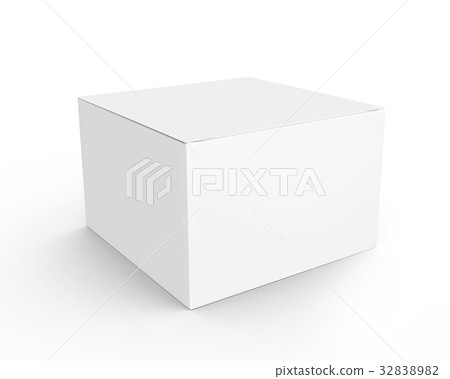Blank paper box mockup - Stock Illustration [32838982] - PIXTA
