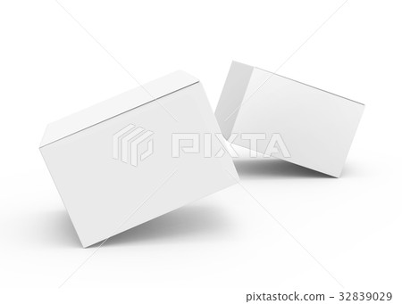 Blank paper box mockup 32839029
