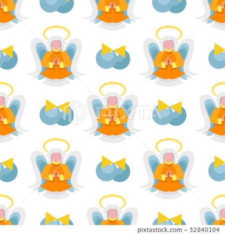 Christmas decorations seamless pattern Christmas decorations seamless pattern 32840104