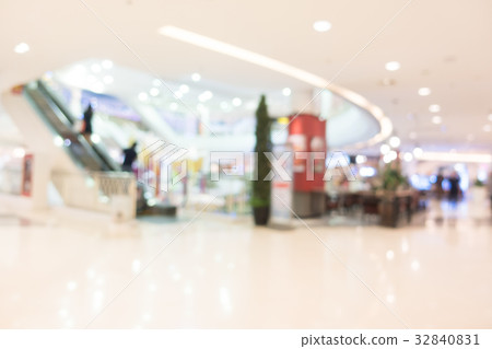 Blur shopping mall Blur shopping mall 32840831